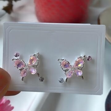 Kelebek Tasarım Küpe Set