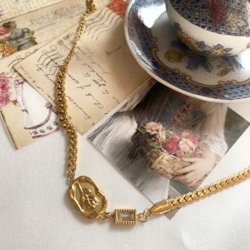 Vintage Rose Çelik Bileklik