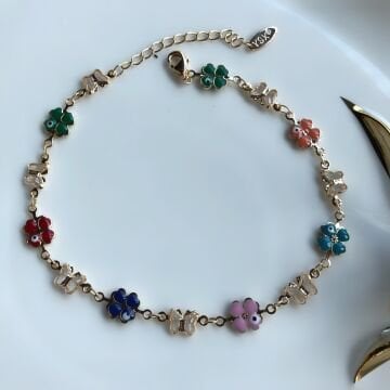 Renkli Yonca Tasarım Halhal