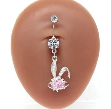 Tavşan Göbek Piercing