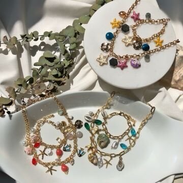 Summer Charm Tasarım Kolye ve Bileklik Setler