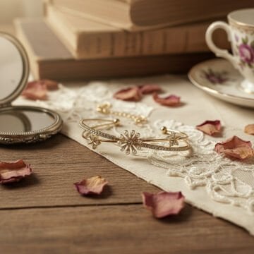 Yıldız Detaylı İncili Halka Bileklik