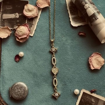 Kalp Figürlü Minimal Tasarım Çelik Kolye