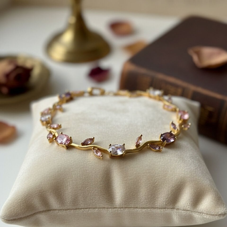 Violette Gold Vintage Bileklik