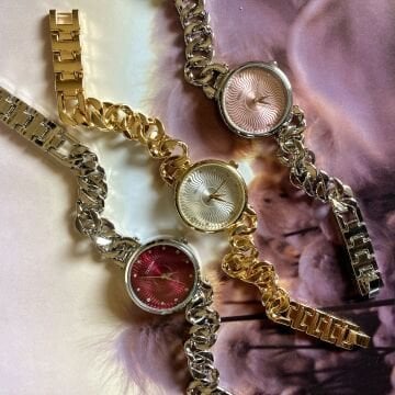 Chain Design Retro Saat
