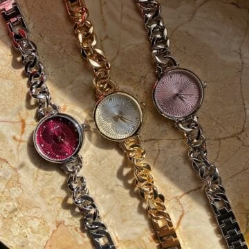 Chain Design Retro Saat