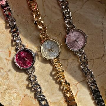 Chain Design Retro Saat