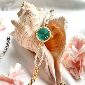 Vintage Pearl Tasarım Saat