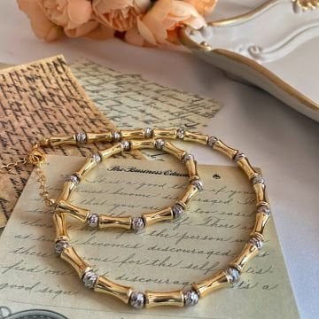Gold Dorika Tasarım Kolye