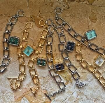 Bileklik Model Zincir Kordon Tasarım Saat