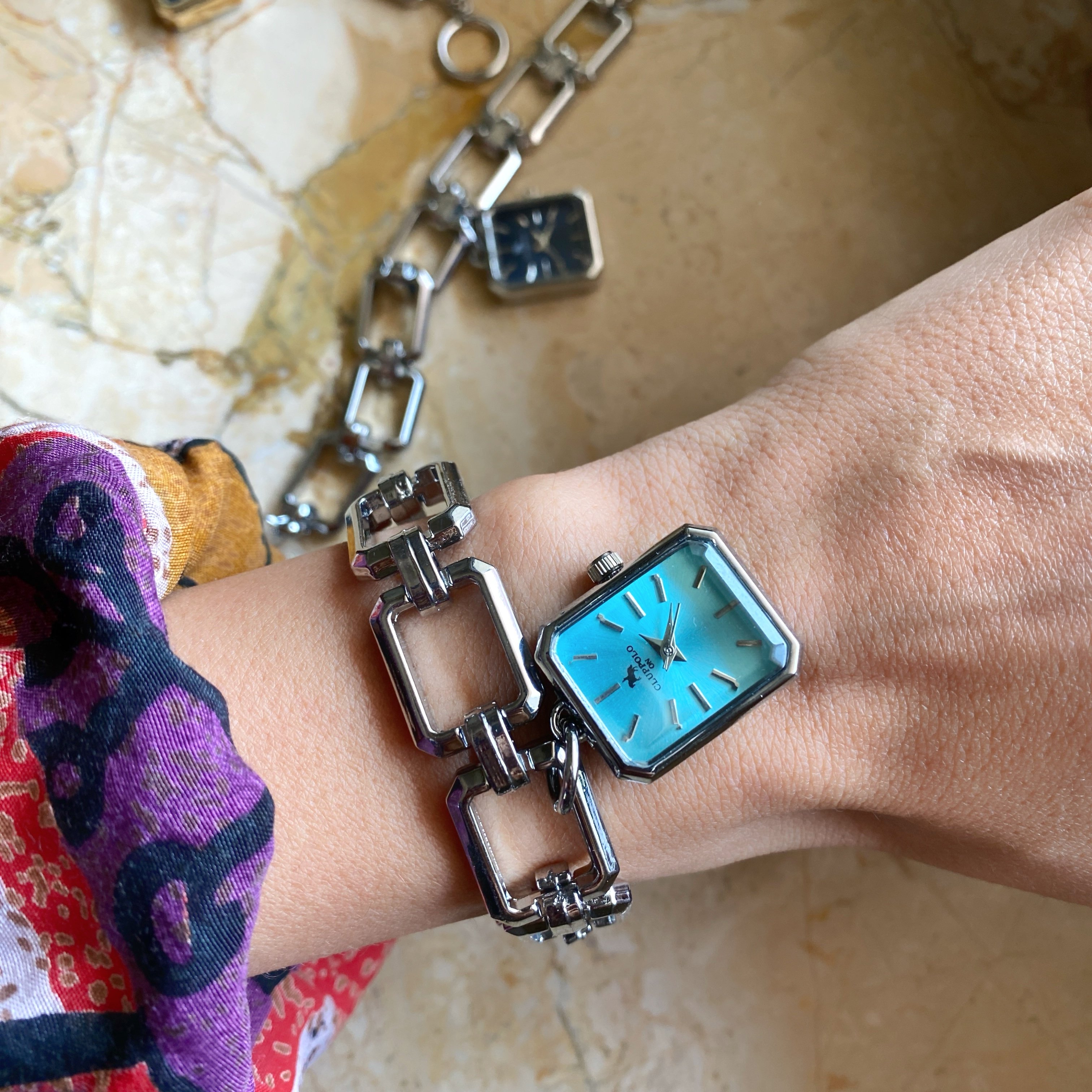 Bileklik Model Zincir Kordon Tasarım Saat