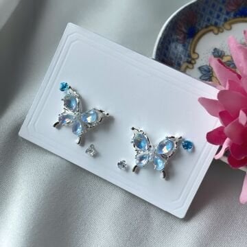 Kelebek Tasarım Küpe Set