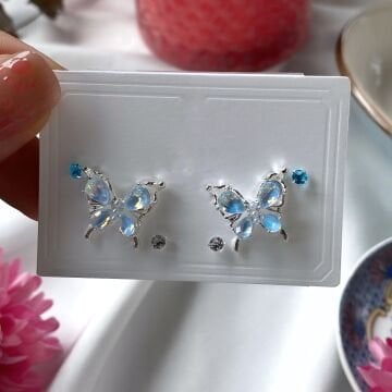 Kelebek Tasarım Küpe Set