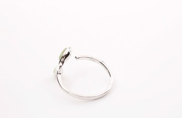 Yaprak Tasarım Vintage Gümüş Yüzük