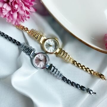 Juliette Vintage Taş Detay Saat