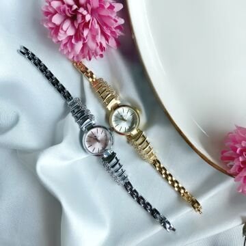 Juliette Vintage Taş Detay Saat