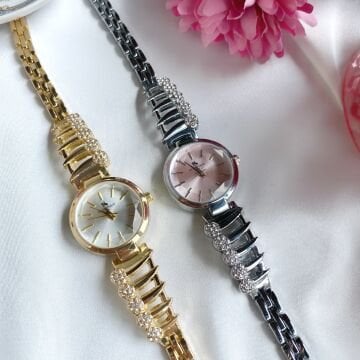Juliette Vintage Taş Detay Saat