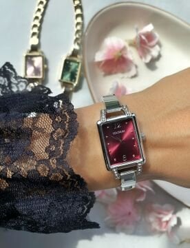 Clarette Taş Detay Tasarım Saat