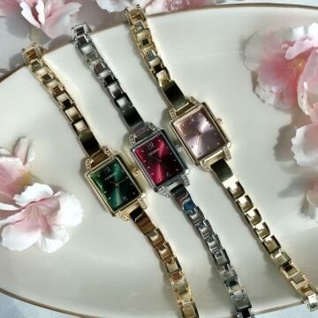 Clarette Taş Detay Tasarım Saat