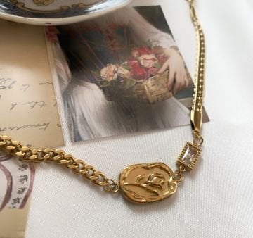 Vintage Rose Çelik Bileklik