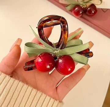 Kiraz Tasarım Retro Toka