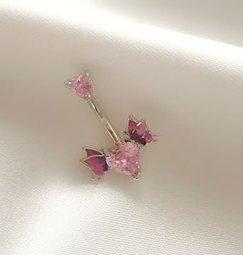 Kelebek Göbek Piercing