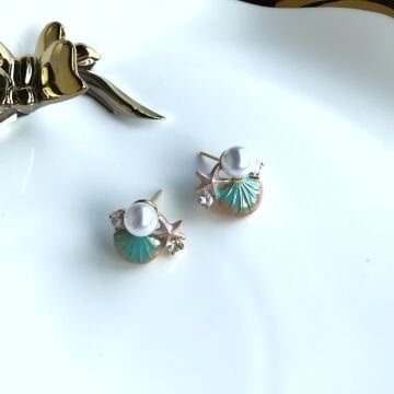 Heart of Sea Tasarım Küpe