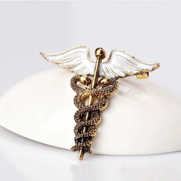 Tıp Sembolü Tasarım Broş