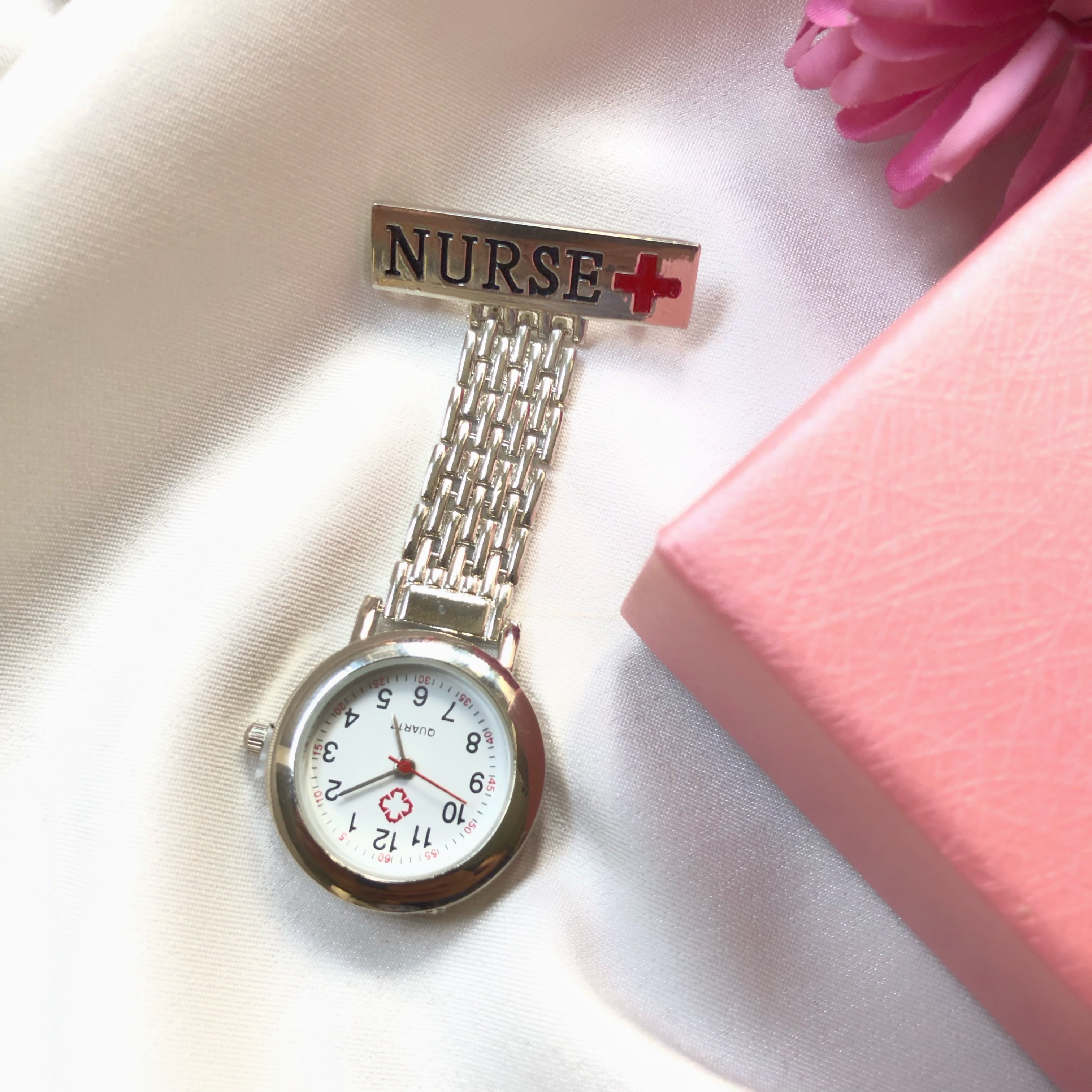 Hemşire Cep Saati Tasarım Broş