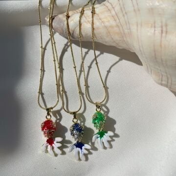 Okyanus Büyüsü Balık Çelik Kolyeler