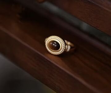 Vintage Stone Tasarım Yüzük
