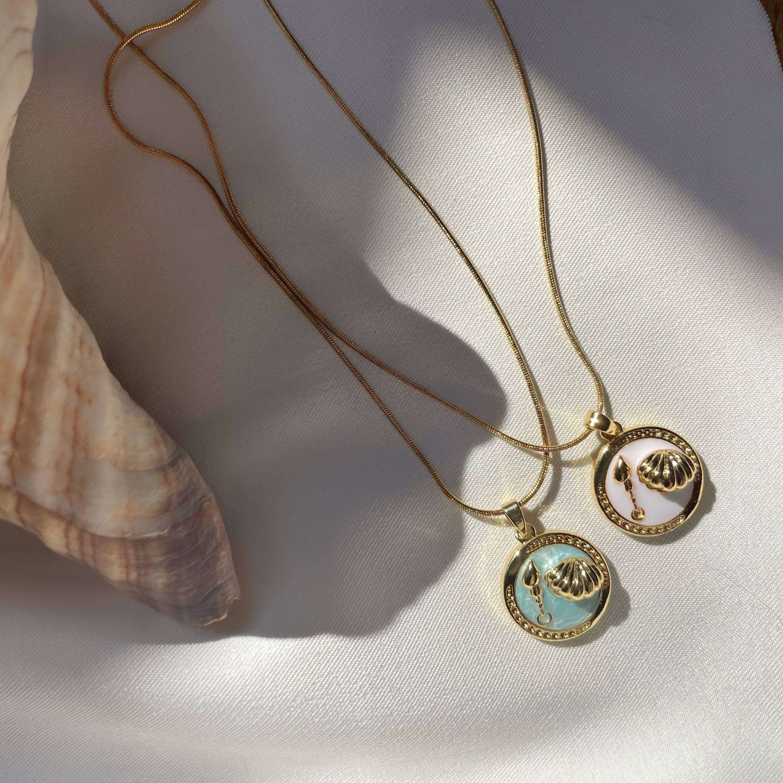 Deniz Fısıltısı Tasarım Çelik Kolyeler