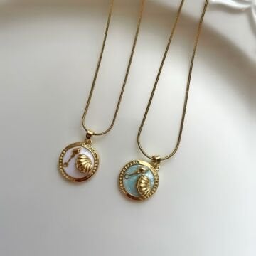 Deniz Fısıltısı Tasarım Çelik Kolyeler