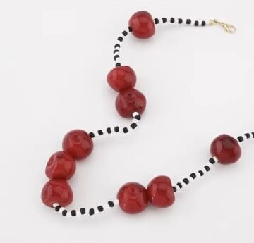 Kiraz Tasarım  Boncuk Kolye