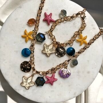 Summer Charm Tasarım Kolye ve Bileklik Setler