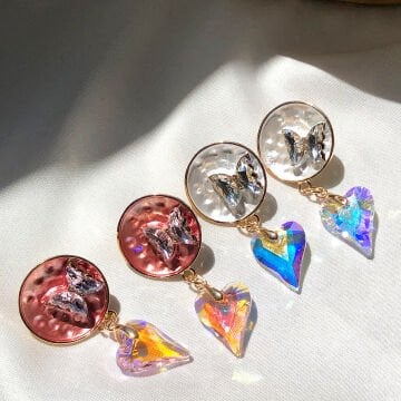 Kelebek Etkisi Tasarım Küpeler