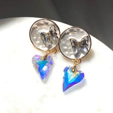 Kelebek Etkisi Tasarım Küpeler