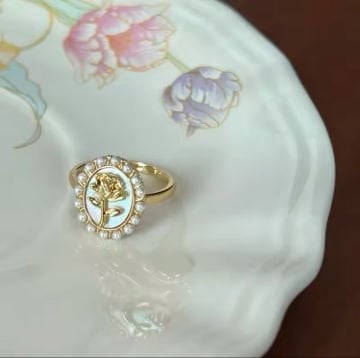 Vintage Rose Yüzük