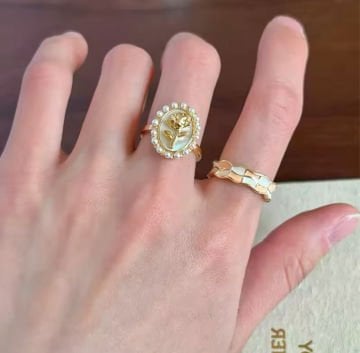 Vintage Rose Yüzük
