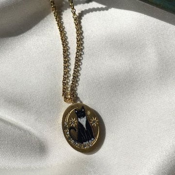 Vintage Tasarım Çelik Kolyeler