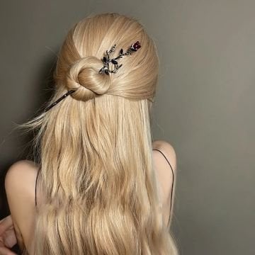 Gül Tasarım Retro Tokalar