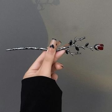 Gül Tasarım Tokalar kırmızı
