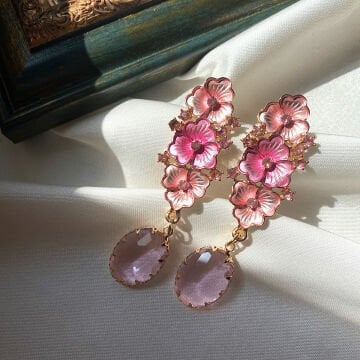 Vintage Masal Koleksiyonu Tasarım Küpeler