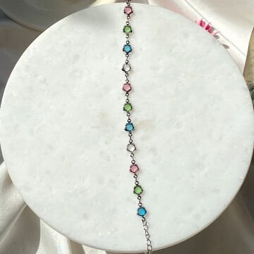 Renkli Yıldız Model Tasarım Bileklik