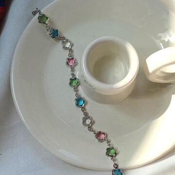 Renkli Yıldız Model Tasarım Bileklik