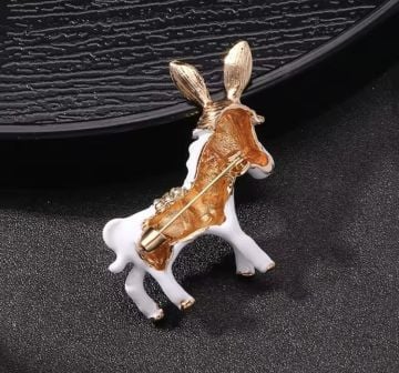 Funny Donkey Broş