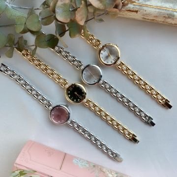 İnci Kordon Vintage Çelik Saat