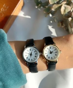 Vintage Minimal Deri Kordon Saat
