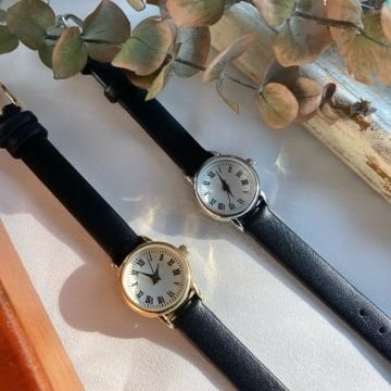 Vintage Minimal Deri Kordon Saat