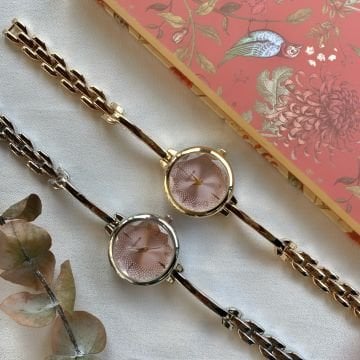 Pembe Kadran Vintage Saat